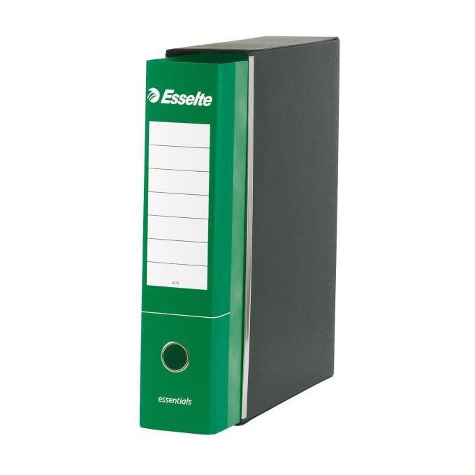 Esselte Cf6 registratori Essential Pr Dorso 8 Verde