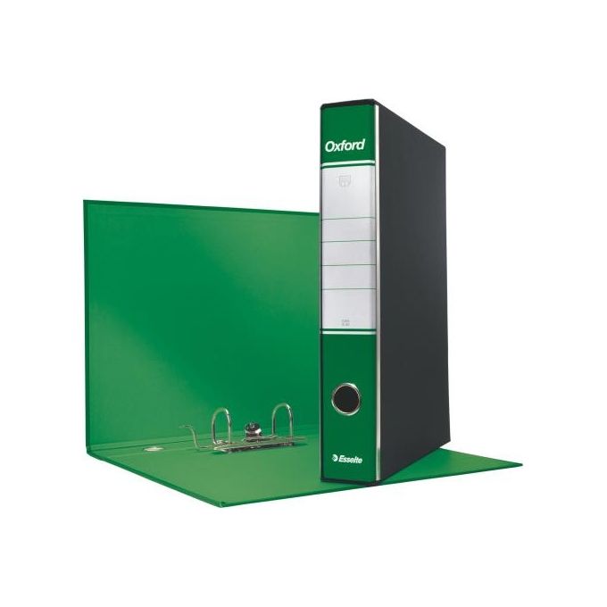 Esselte Cf8 registratori Oxford G84 Verde