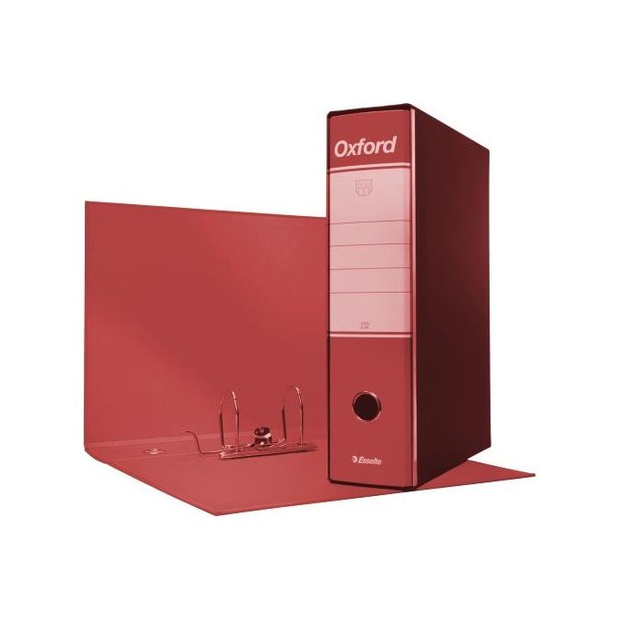 Esselte Cf6 registratori Oxford G83 Rosso