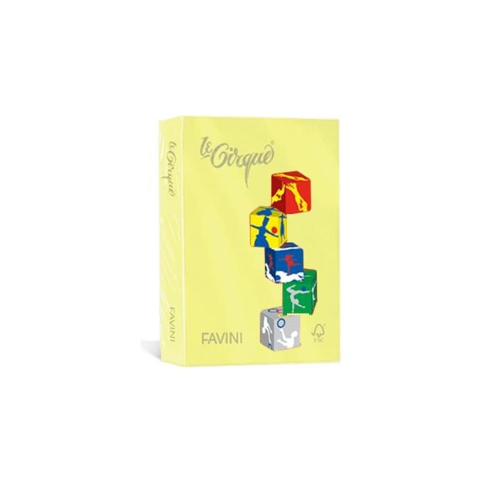 Cartotecnica Favini Risma Le Cirque 80g Giallo A4