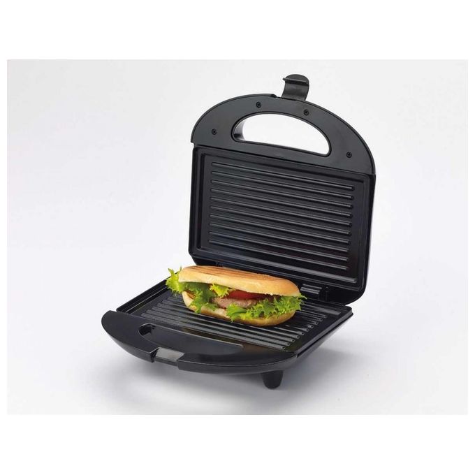 Ariete 1980 Tosty and Grill Easy - Tostiera con piastre rigate aderenti 750W