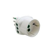 Fanton Adattatore Triplo Spina 2p+t 10a S11 Bianco