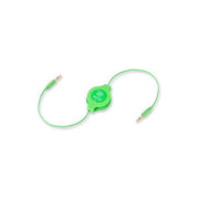 Retrak Cavo da 3,5mm a 3,5mm per Mp3 Retrattile Verde