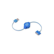 Retrak Cavo iPod e iPhone Retrattile Usb 2.0 Sync-charge  Blu