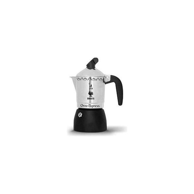 Bialetti, Moka Orzo Express Gran Gala 2 Tazze, Alluminio, Gialla