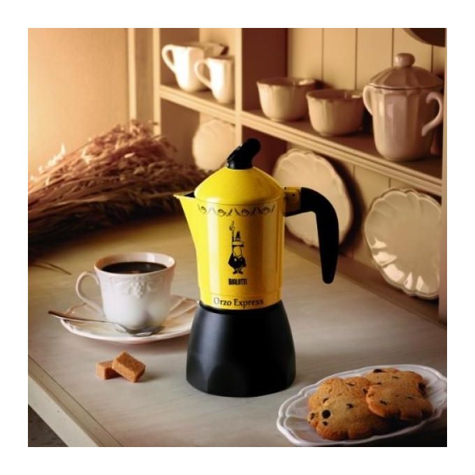 Bialetti Orzo Express 2 Tazze, Gialla
