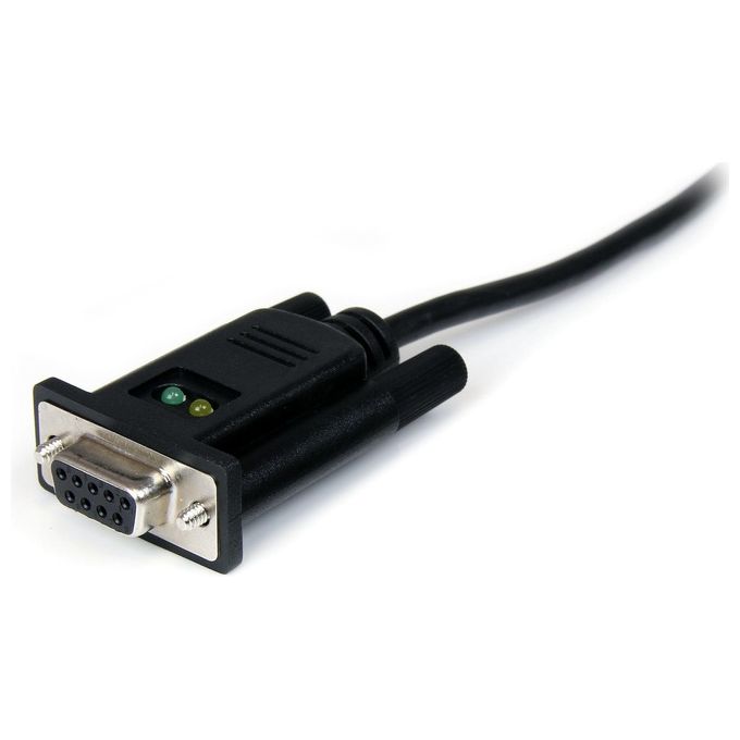 StarTech Cavo adattatore seriale DCE 1 porta USB a RS232 DB9 null modem con FTDI