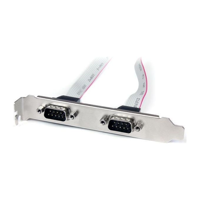 StarTech Staffa porta seriale DB9 16 a 2 porte a header a 10 pin
