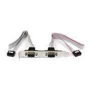 StarTech Staffa porta seriale DB9 16 a 2 porte a header a 10 pin