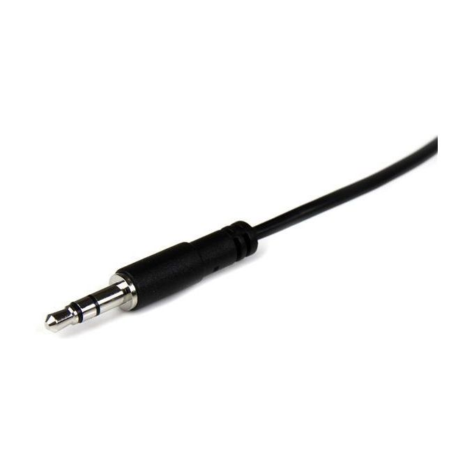 StarTech Cavo audio di prolunga stereo slim da 3,5 mm 1 m - M-F