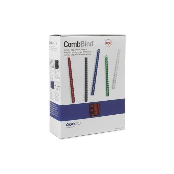 Gbc Cf50 Dorsi Plastici 51mm Bianco