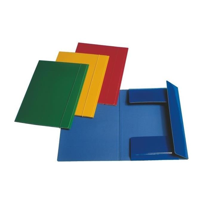 Esselte Cf5cartelle 3 Lembi Plast Giallo