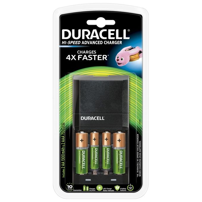 Duracell CaricaBatteria Cef27 2aa+2aaa Nimh