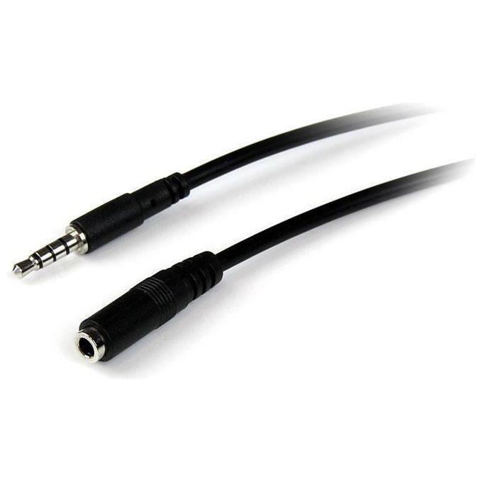 StarTech Cavo di prolunga 2 m per auricolari TRRS a 4 posizioni da 3,5 mm - M-F