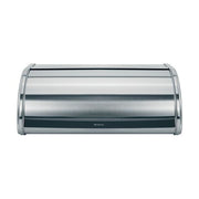 Brabantia 348921 Roll Top Portapane in Acciaio Inox Satinato con Apertura a Scomparsa Capacita' 16 Litri colore Matt Steel