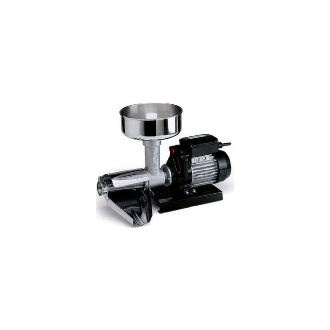 Reber 9008N Spremipomodoro Elettrico 400W Produzione 140 Kg-h Acciaio Inox AISI 304 Made in Italy colore Nero