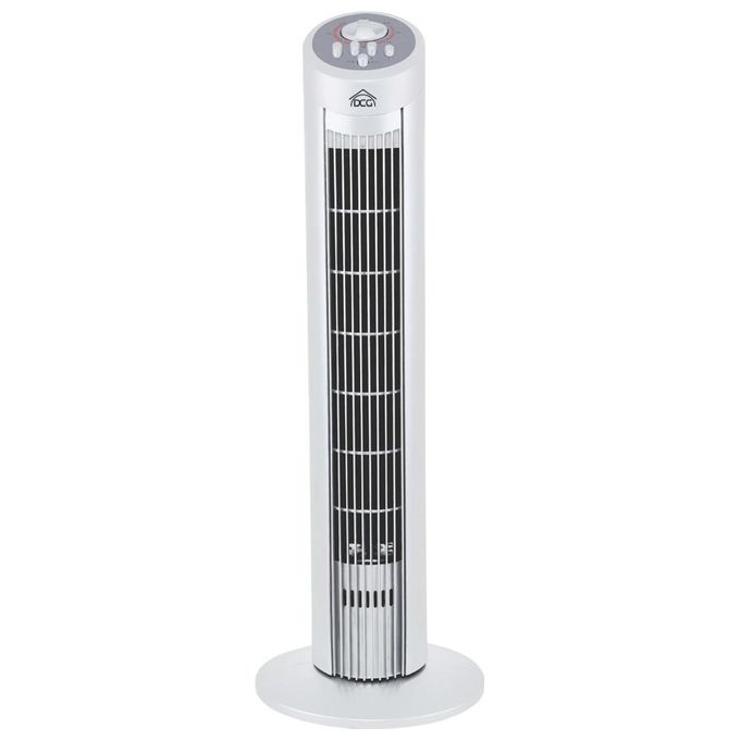 DCG Ventilatore Tower 3 velocita' con Timer per un Clima Ideale in Ogni Ambiente