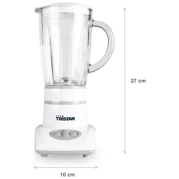 Tristar BL4431 Frullatore Elettrico in Vetro 0,45Lt 180W