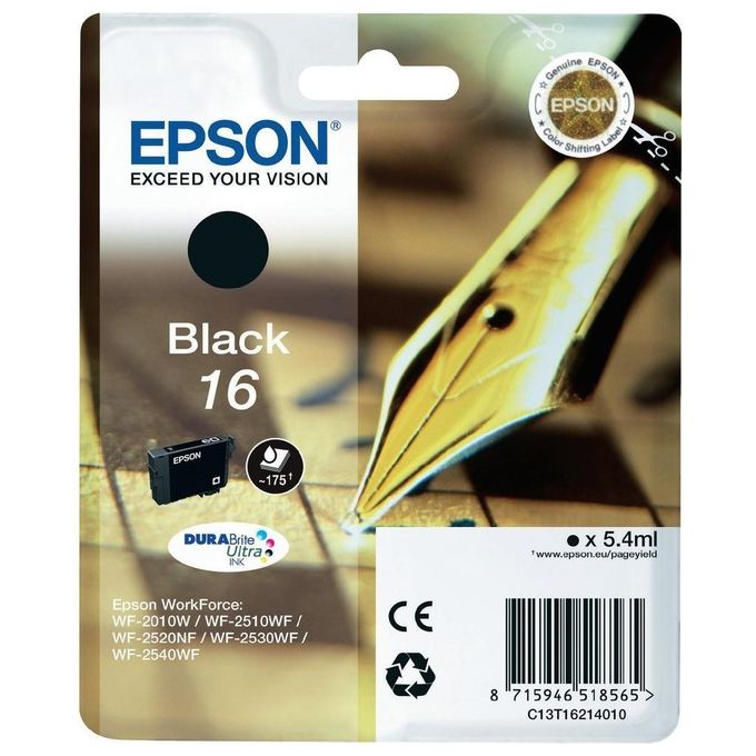 Epson Cartuccia Ink Penna Cruciverba 16 Nero