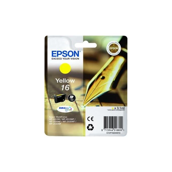 Epson Cartuccia Giallo 16 Penna Cruciverba