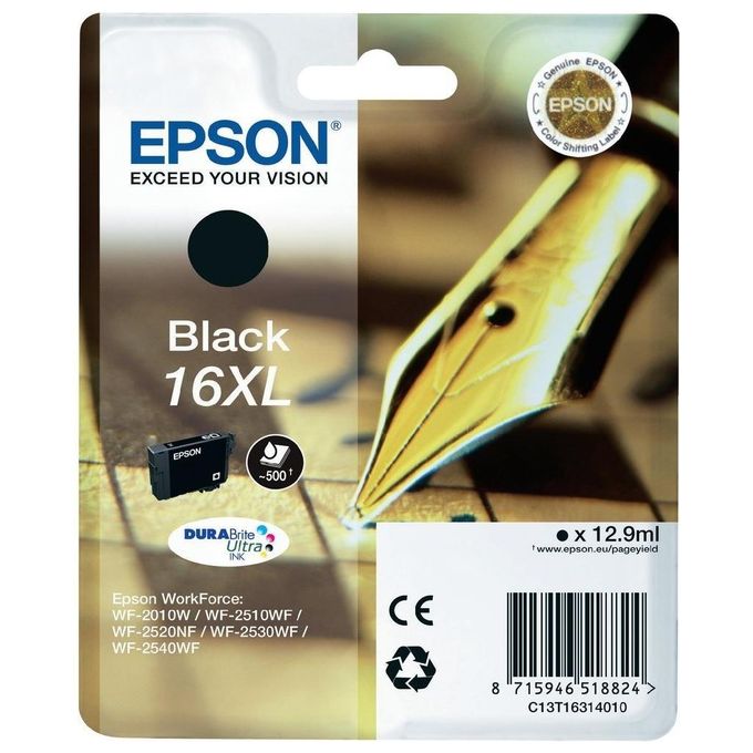 Epson Cartuccia Ink Penna Cruciverba 16xl Nero