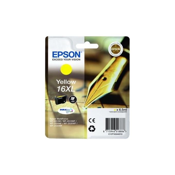 Epson Cartuccia C13t16344010 Workforce serie 16xl Yellow