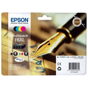 Epson Cartuccia C13t16364010 Workforce serie 16xl Multipack (bk-y-c-m)