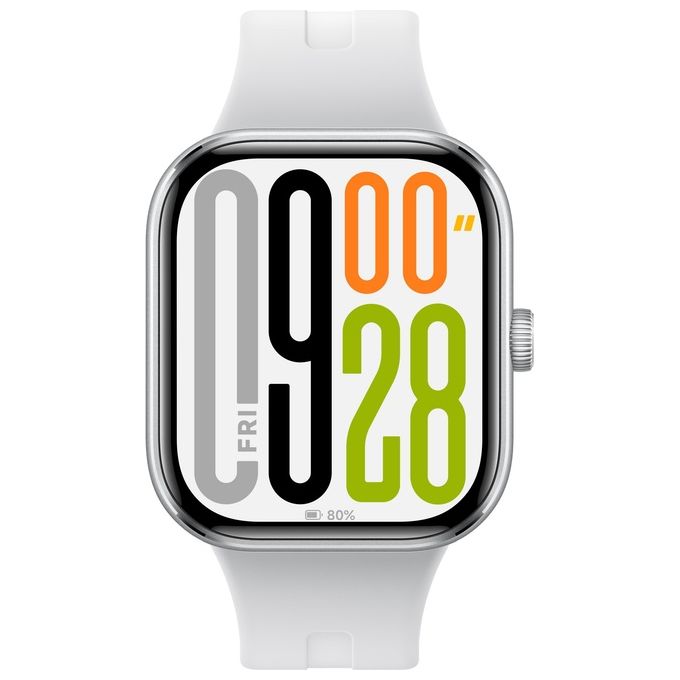XIAOMI BHR9381GL Redmi Watch 5 Smartwatch con Display AMOLED 2.07'' Bluetooth 5.3 GPS 5 ATM Batteria 24 Giorni colore Argento