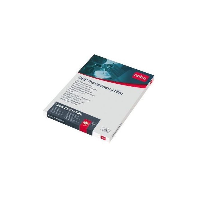 Nobo Confezione 50 Lucidi Stampante Laser