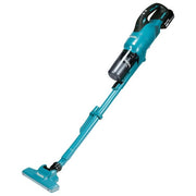 Makita DCL286FZ Aspirapolvere a Batteria 2 in 1 con Sistema a Ciclone 0,25 L Autonomia fino a 76 min 66 dB colore Nero Blu