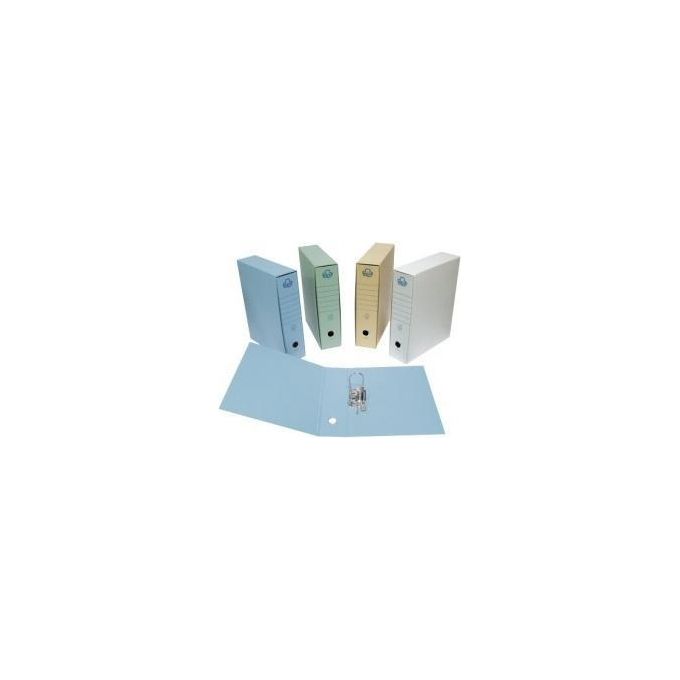 Brefiocart 0201101V Raccoglitore a Leva Universale Protocollo Dorso 8 cm Verde