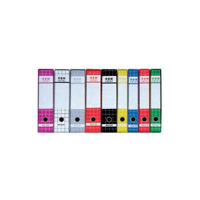 Brefiocart Cf12 registratori dorso 8cm Bianco