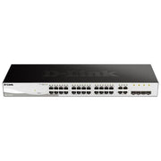 D-Link DGS-1210-28 Switch Gestito Smart L2 24 porte RJ-45 Gigabit 4 slot SFP 56 Gbit-s colore Nero