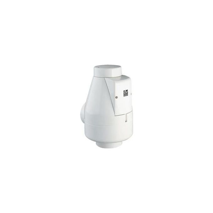 Vortice 10204 Angol K Aspiratore Centrifugo In-Line Doppia Velocita' 140 m³-h 35W 100 mm colore Bianco