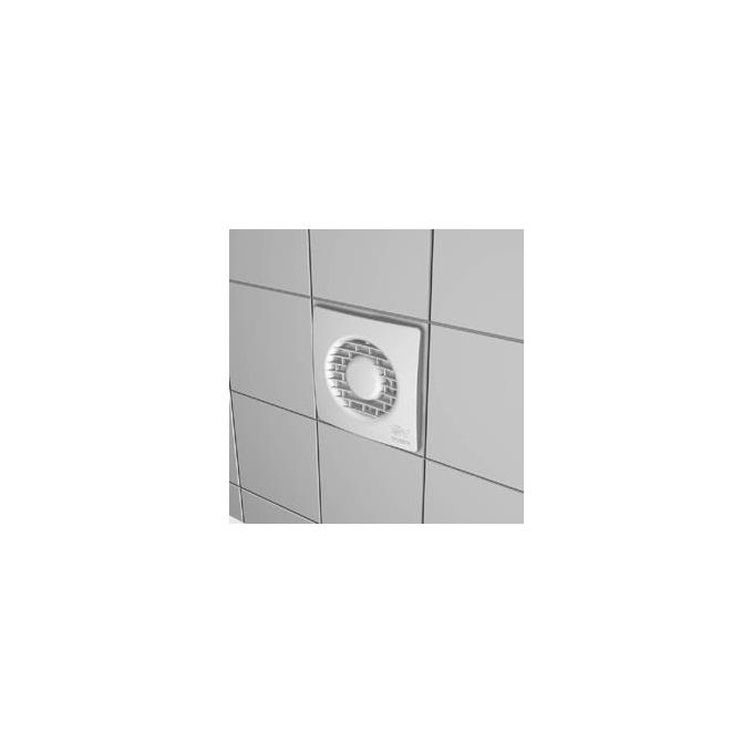 Vortice 11124 Aspiratore Elicoidale con Griglia Ultrapiatta per Applicazione da Parete