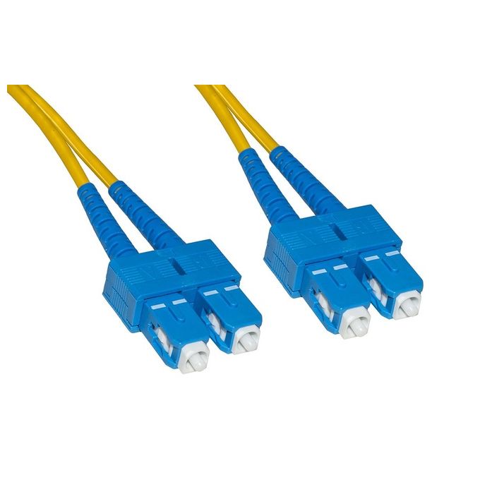 Link cavo fibra ottica sc a sc singlemode duplex 9-125 mt.15