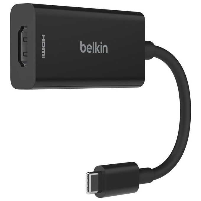 Belkin AVC013BTBK Adattatore USB-C a HDMI 2.1 8K@60Hz 4K@144Hz HDR10+ HBR3 DSC HDCP 2.2 colore Nero