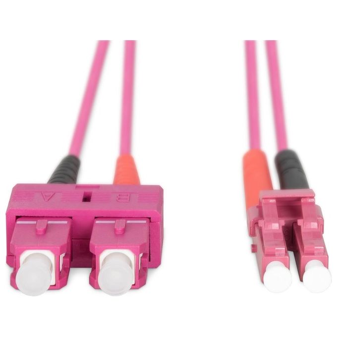 Digitus cavo fibra ottica lc a sc multimode duplex 50-125 mt.1 om4