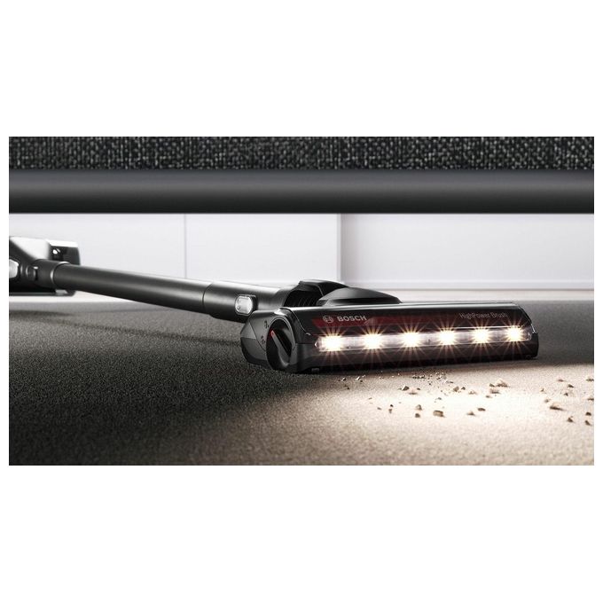 Bosch BBS611LAG Serie 6 Aspirapolvere a Bastone 2 in 1 Senza Sacchetto 0.3 L Batteria 18V 2.5 Ah autonomia 30 min colore Blu