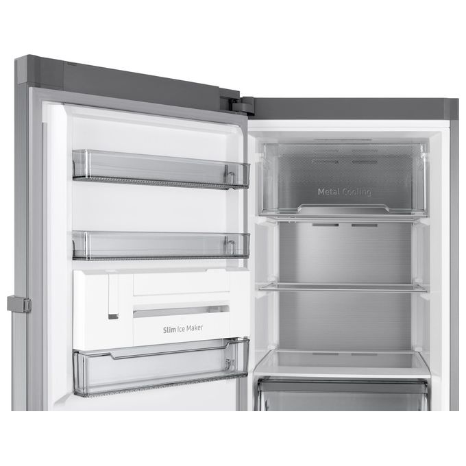 Samsung RZ32C7BBES9 Twin Congelatore Verticale 323 L 186 cm Classe E 36 dB Total No Frost Wi-Fi colore Acciaio Inox