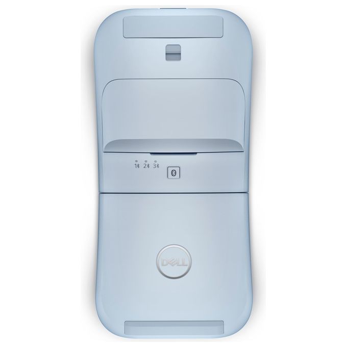 Dell MS700 Mouse da Viaggio Bluetooth Pieghevole Ambidestro 4000 DPI colore Misty Blue