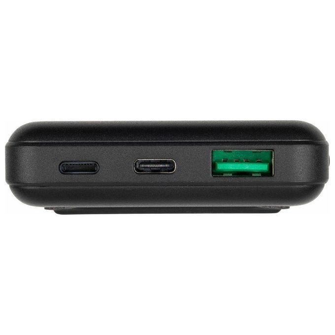 Rivacase VA2604 Power Bank MagSafe 10000 mAh Wireless Qi 15W QC PD 20W con Supporto Pieghevole