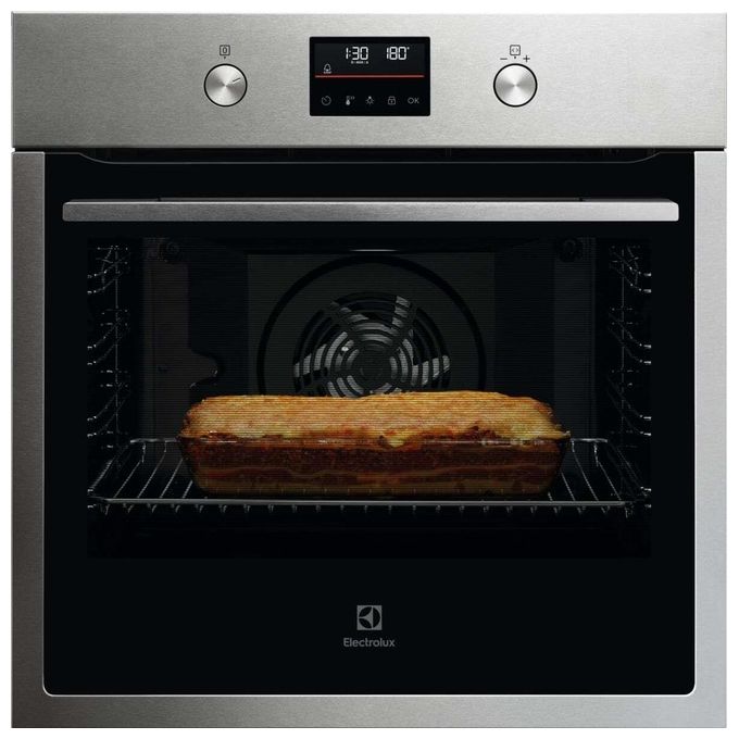 Electrolux KOFFP46TX Serie 600 Forno da incasso Elettrico Multifunzione Pirolitico 72 L Classe A+ SurroundCook (59x60x57 cm) colore Inox