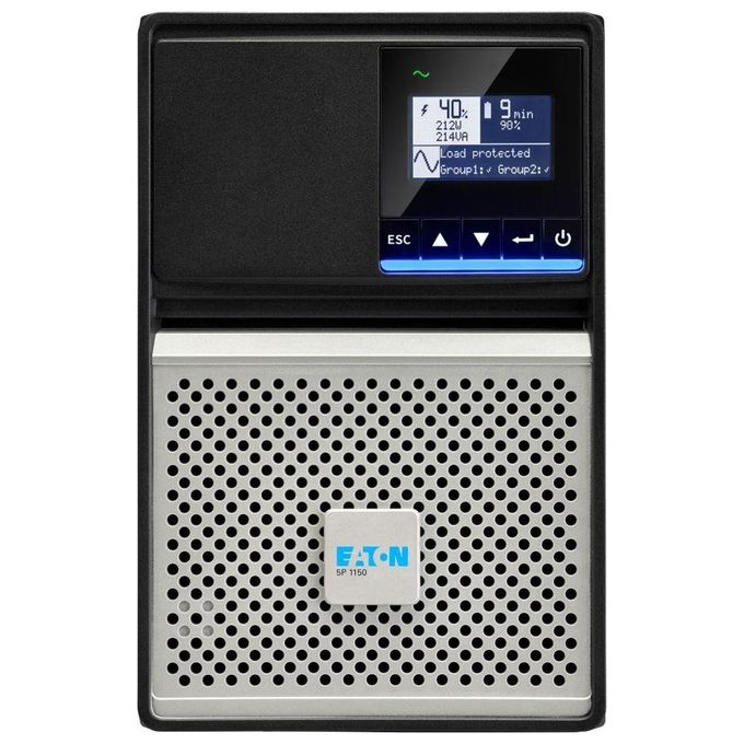 Eaton 5P1150IG2 5P Gen2 Gruppo di Continuita' A Linea Interattiva 920 W 8 Prese AC Display LCD colore Nero Argento