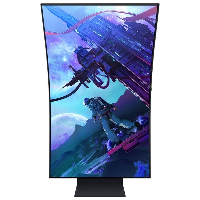 Samsung LS55CG970NUXEN Odyssey Ark 2ª Gen. Monitor Gaming Curvo 55'' UHD 4K 165Hz 1ms HDR10+ Quantum Mini LED colore Nero