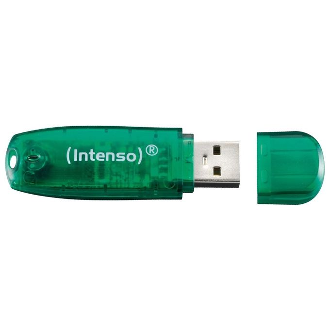 Intenso Flash Drive Usb2.0 8gb Rainbow Line