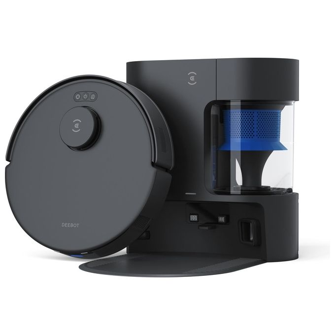 ECOVACS N20 PRO PLUS Black DEEBOT N20 PRO Plus Robot aspirapolvere TrueMapping 2.0 8000 Pa autonomia 300 min Wi-Fi colore Nero