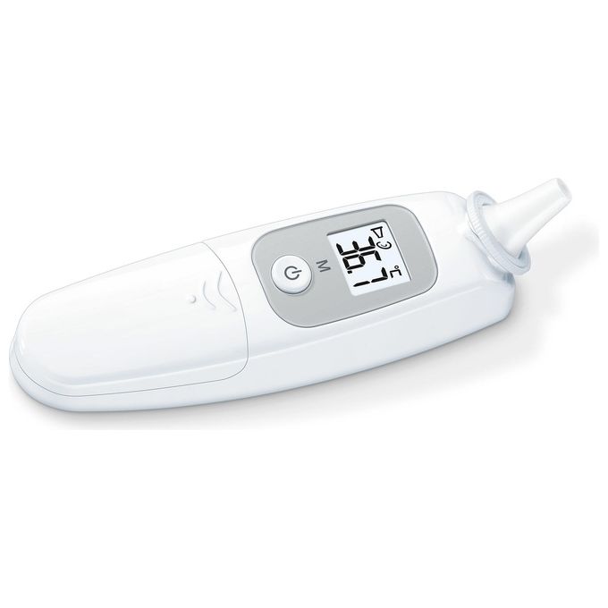Beurer FT 78 Termometro Digitale Auricolare Bianco-Grigio