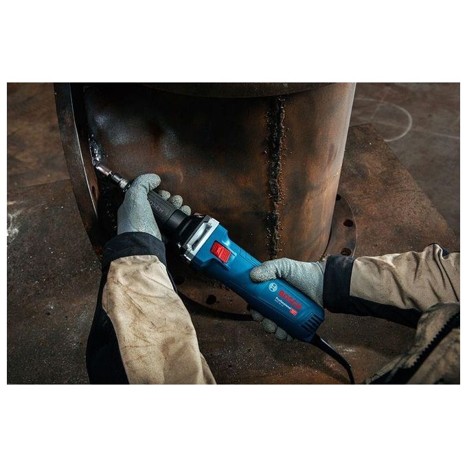 Bosch Professional 06012B5020 GGS 30 LS Smerigliatrice assiale 750 W fino a 33000 rpm con chiave e pinza da 6 mm colore Nero