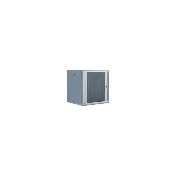 Digitus DN-19 12U-6-6 Unique Armadio Rack da Parete 12U 600x600 mm Porta Vetro 100 Kg IP20 colore Grigio